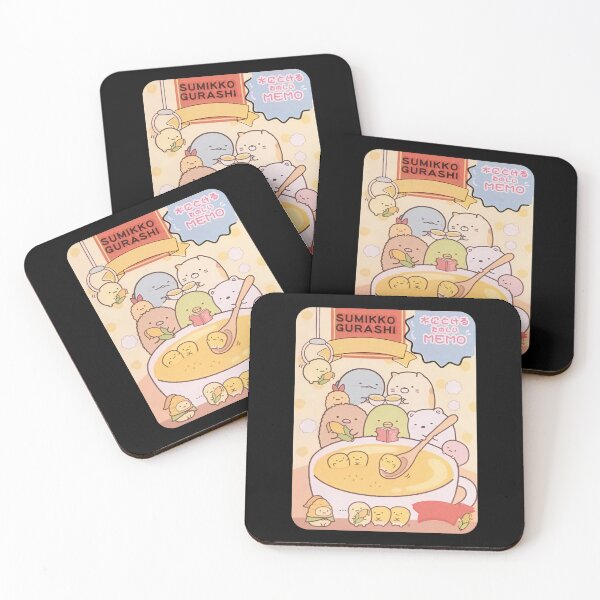 Item preview, Adorable Sumikko Gurashi Soup Memo Pad Featuring Cute Cozy Characters in a Delightful Pot of Soup Illustration designed and sold by FEBRICAST.