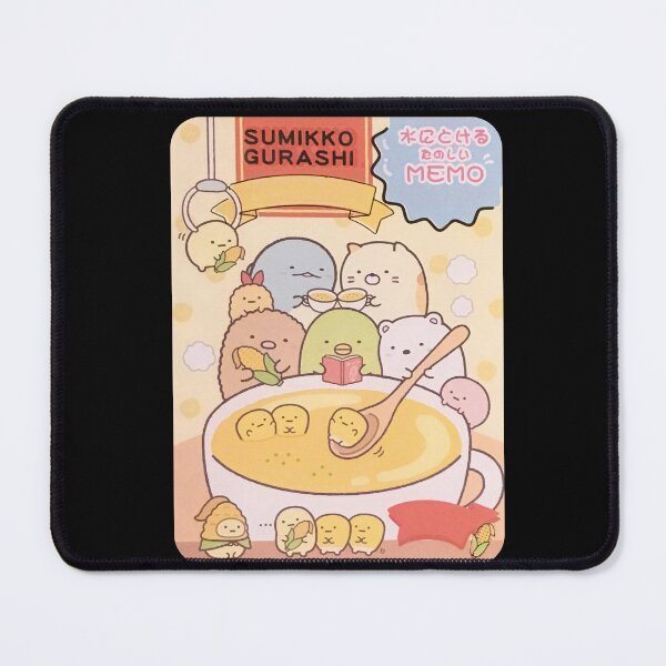 Item preview, Adorable Sumikko Gurashi Soup Memo Pad Featuring Cute Cozy Characters in a Delightful Pot of Soup Illustration designed and sold by FEBRICAST.