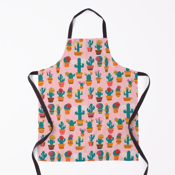 Item preview, Spiky & Pink -  Blooming Cacti on the Light Pink Background  designed and sold by IraNiva.