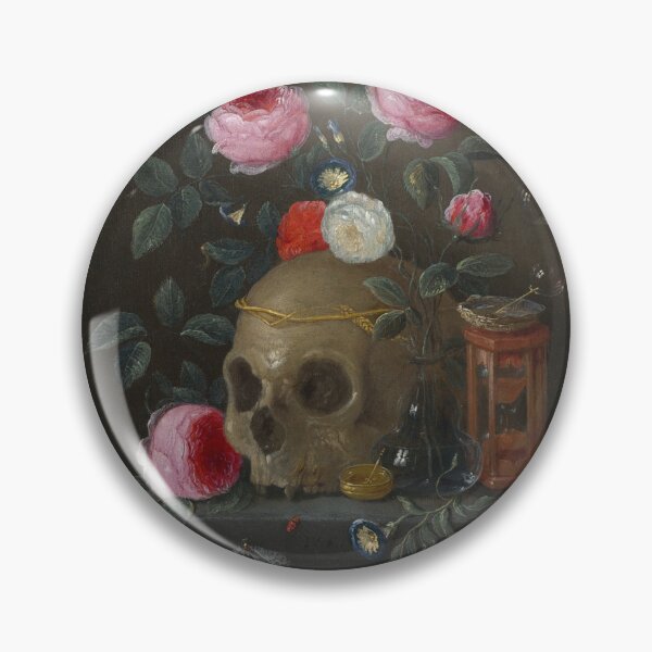 Item preview, Still Life With Flowers And Skull designed and sold by Lacasadellora.