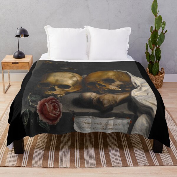 Item preview, Still Life With Flower and Skulls designed and sold by Lacasadellora.