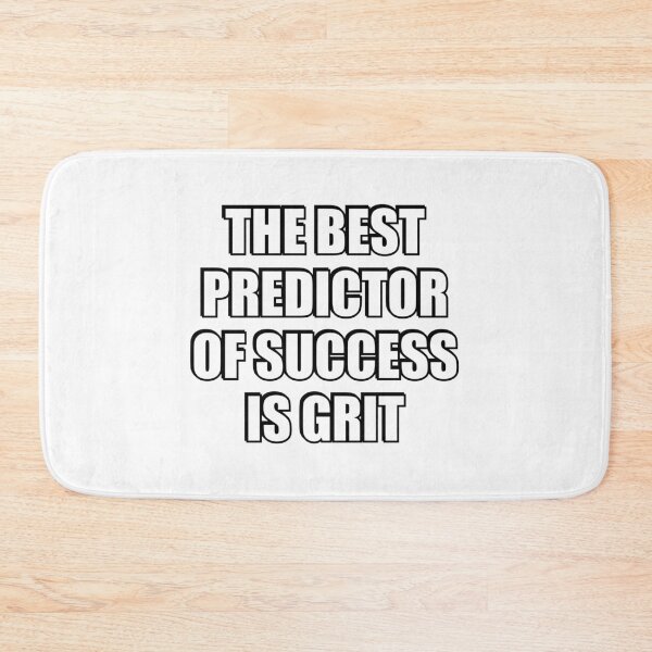 Item preview, The best predictor of success is grit  - short motivational phrases designed and sold by Inspirationmotivation.