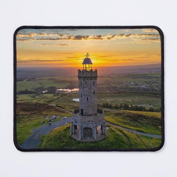 Item preview, Summer Solstice Sunset Over Darwen Tower, Lancashire designed and sold by Shafiq Khan.