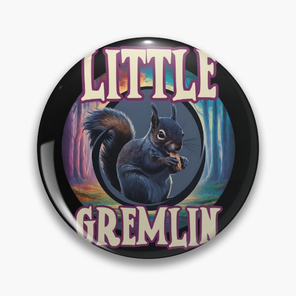 Item preview, LITTLE GREMLIN cute squirrel eating peanut design designed and sold by Jt41.