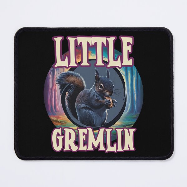 Item preview, LITTLE GREMLIN cute squirrel eating peanut design designed and sold by Jt41.