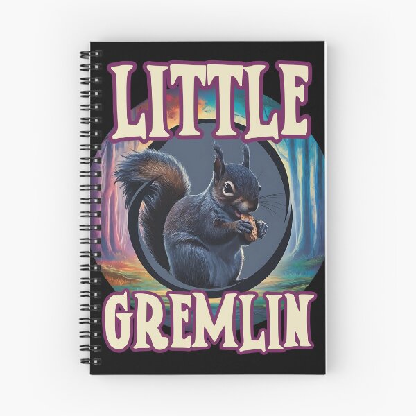 Item preview, LITTLE GREMLIN cute squirrel eating peanut design designed and sold by Jt41.