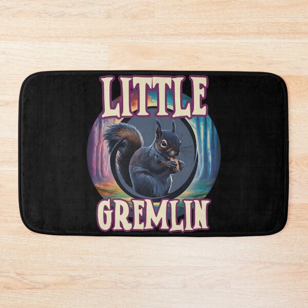 Item preview, LITTLE GREMLIN cute squirrel eating peanut design designed and sold by Jt41.