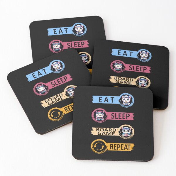 Item preview, Boardgamer - Eat Sleep Boardgame Repeat designed and sold by strokli.