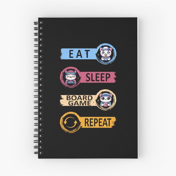 Item preview, Boardgamer - Eat Sleep Boardgame Repeat designed and sold by strokli.