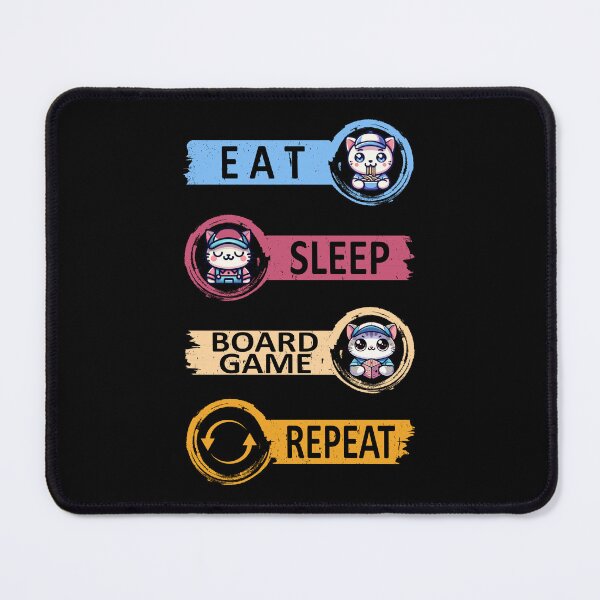 Item preview, Boardgamer - Eat Sleep Boardgame Repeat designed and sold by strokli.
