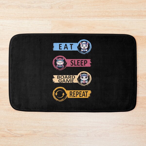 Item preview, Boardgamer - Eat Sleep Boardgame Repeat designed and sold by strokli.