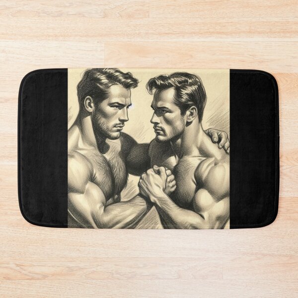 Item preview, 1940 Muscle Bears LGBTQ Gay Pride Graphic Design designed and sold by ItsAKinkThing.