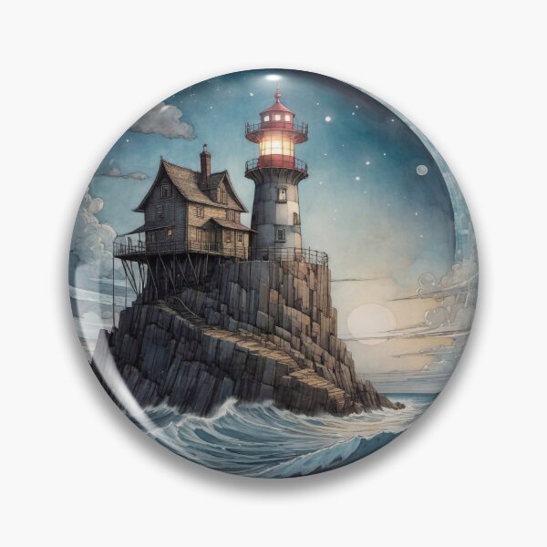 Item preview, Romantic Lighthouse designed and sold by M-Y-A-R-T-.