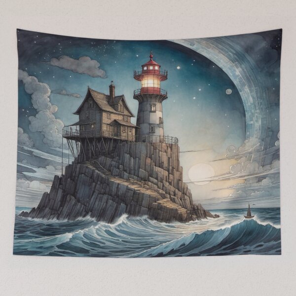 Item preview, Romantic Lighthouse designed and sold by M-Y-A-R-T-.