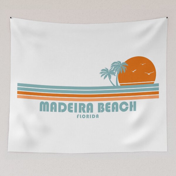 Item preview, Madeira Beach Florida Sun Palm Trees designed and sold by Esskay Designs.
