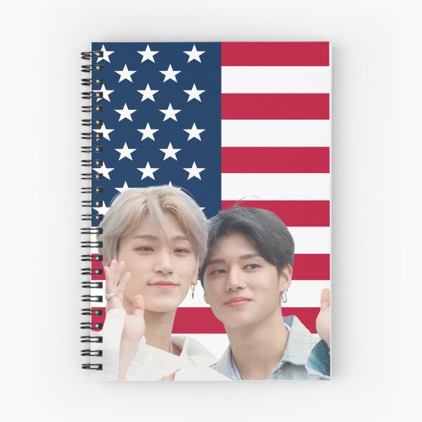 Item preview, USA Flag Woosan Kpop Meme designed and sold by StarBunnyDesign.