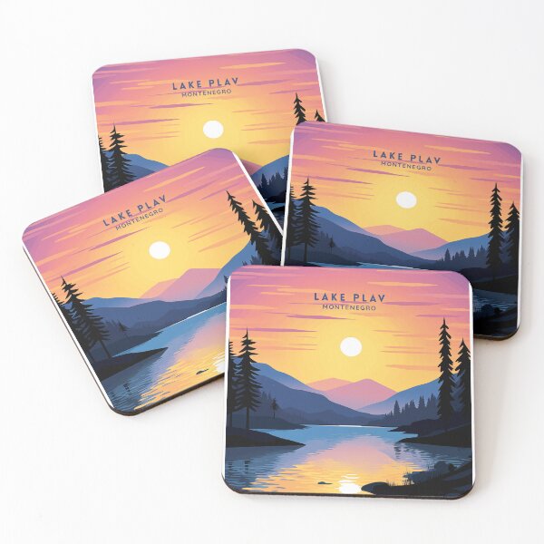 Item preview, Lake Plav Montenegro Alpine Tranquility designed and sold by NeuralVibe.