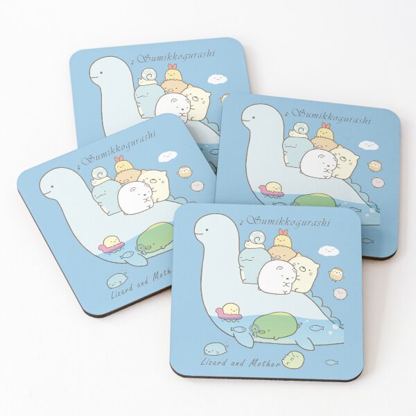 Item preview, Sumikkogurashi Lizard and Mother | Adorable Japanese Characters Design | Kawaii Cute Illustration for T-shirts, Stickers, Posters, and Home Decor designed and sold by FEBRICAST.