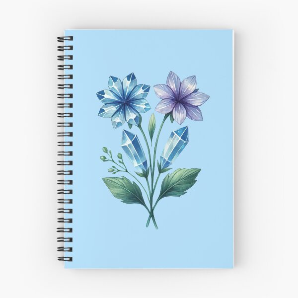 Item preview, blue flower designed and sold by helloritadear.