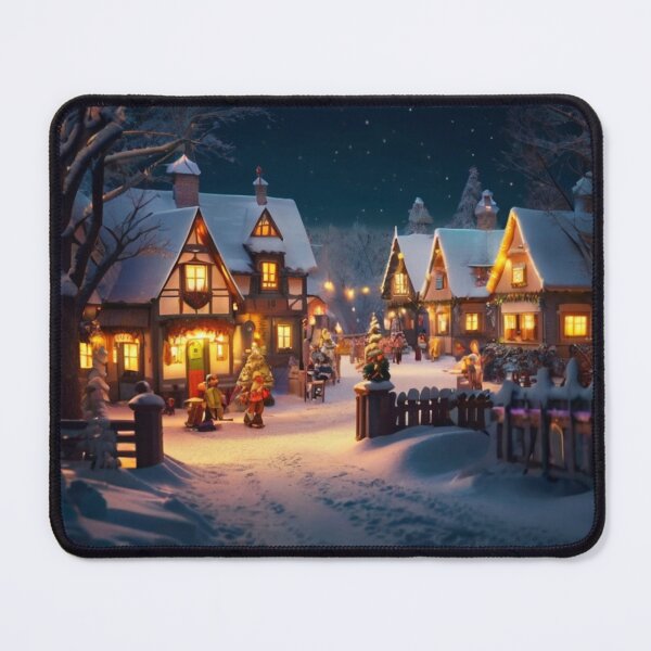 Item preview, Holiday Magic in Winter Christmas Village designed and sold by BlareBlare.