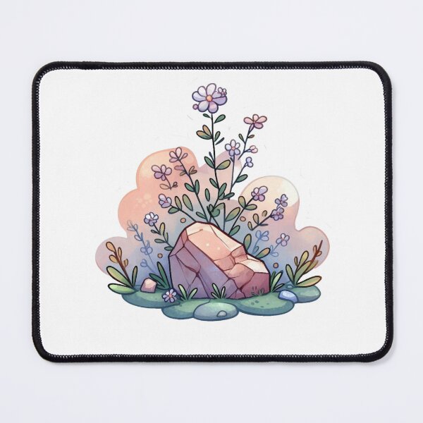 Item preview, Flowers Pastel Growing from Stone designed and sold by Nanthanon.