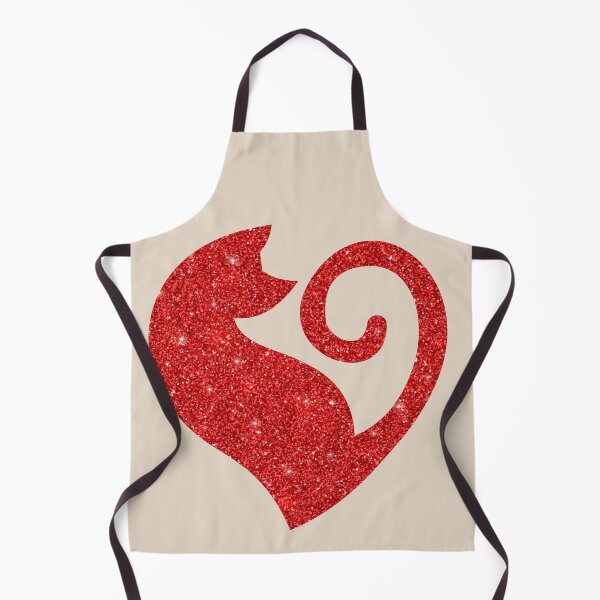 Item preview, Glittery Red Cat Love designed and sold by RakelMacc.