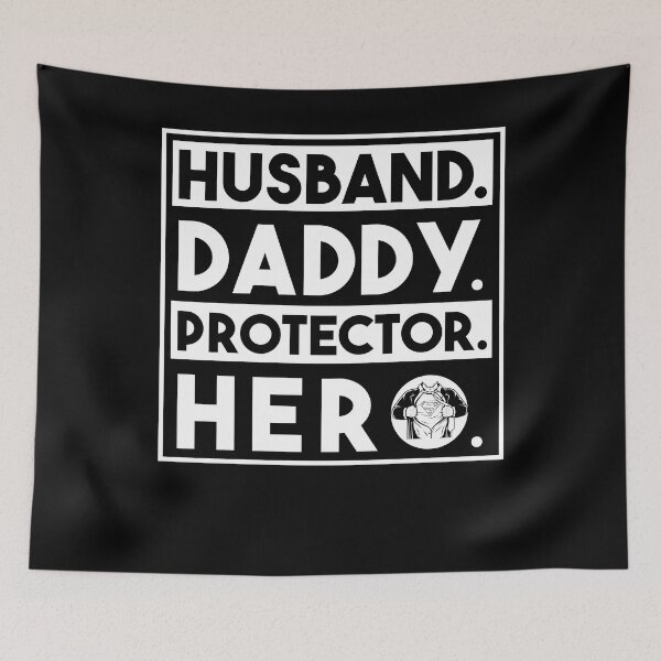 Item preview, Husband Daddy Protector Hero designed and sold by Kieran Abbott.