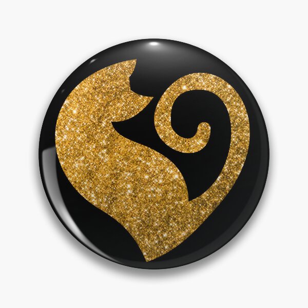 Item preview, Glittery Gold Cat Love designed and sold by RakelMacc.
