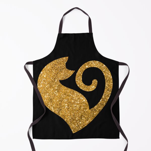 Item preview, Glittery Gold Cat Love designed and sold by RakelMacc.