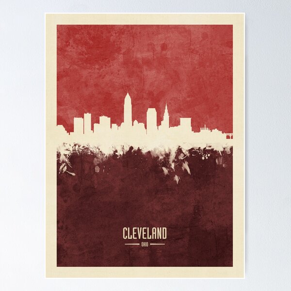 Item preview, Cleveland Ohio Skyline designed and sold by MICHAEL TOMPSETT.