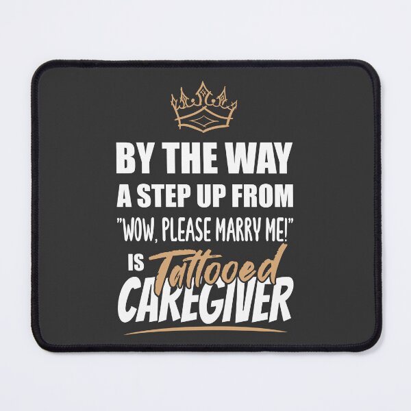 Item preview, Tattooed Caregiver is the Ultimate in Appeal. Funny gift Idea for Caregivers with Tattoos. designed and sold by funnycolors.
