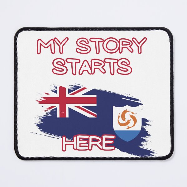 Item preview, My Story Starts Here : Anguilla designed and sold by BreezyCharm.