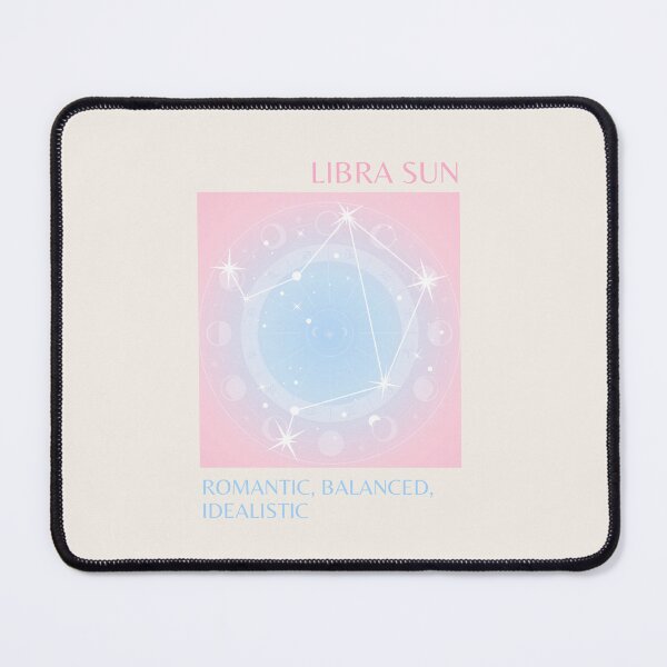 Item preview, Libra, Libra Sun Sign, Libra Zodiac, Pink Aura Gradient designed and sold by Magic Love Art Print.