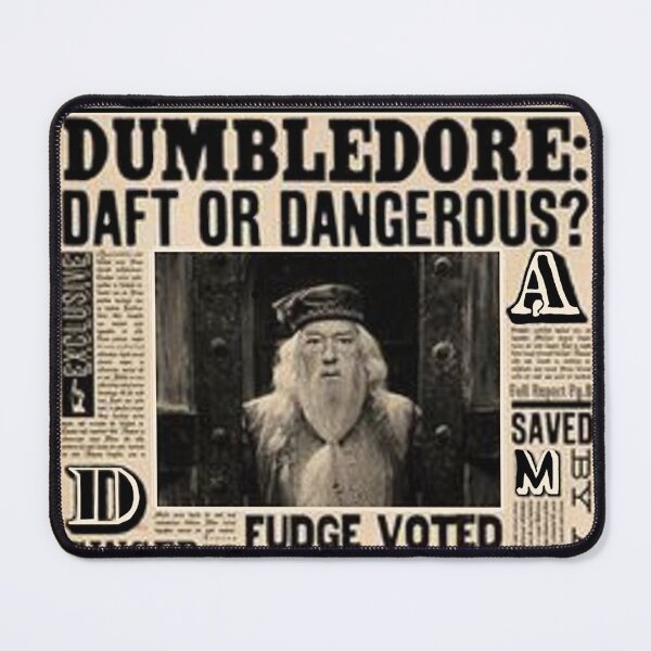 Aperçu de l'œuvre Daily prophet Dumbledore créée et vendue par ShokoLaPatata.