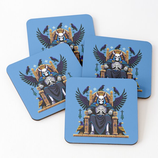 Item preview, Odin's Throne: Pixel Art Skeleton Majesty designed and sold by Ronny-Owiso.
