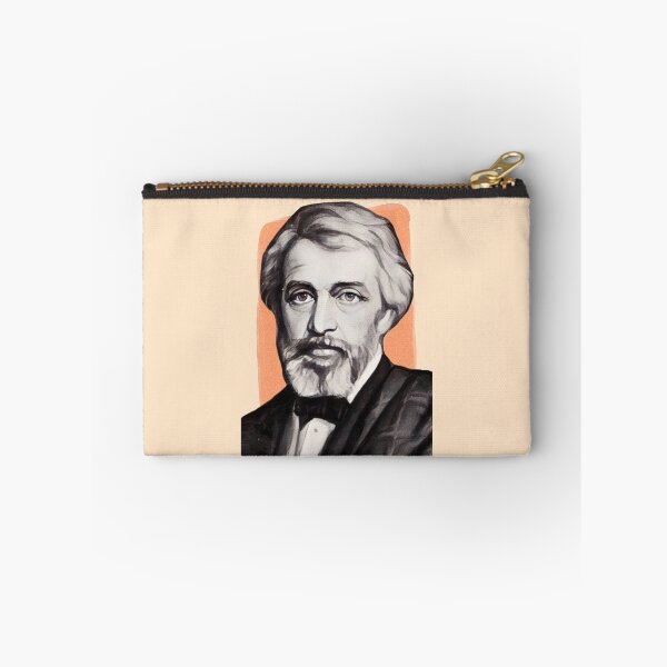 Item preview, Scottish Historian Thomas Carlyle - orange - illustration  designed and sold by Litstoy.