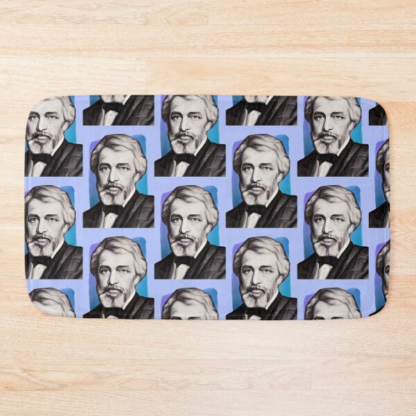 Item preview, Scottish Essayist Thomas Carlyle - blue - illustration  designed and sold by Litstoy.
