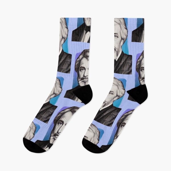 Item preview, Scottish Essayist Thomas Carlyle - blue - illustration  designed and sold by Litstoy.