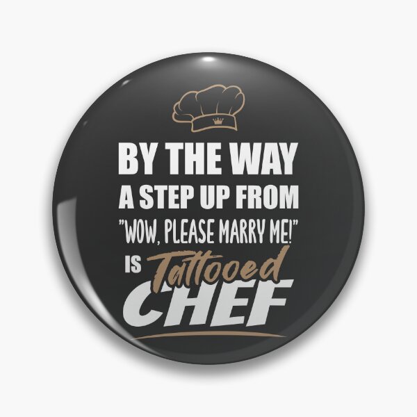 Item preview, Tattooed Chef is the Ultimate in Appeal. Funny gift Idea for Chefs with Tattoos. designed and sold by funnycolors.