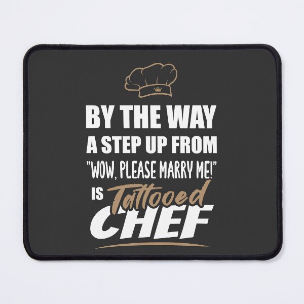 Item preview, Tattooed Chef is the Ultimate in Appeal. Funny gift Idea for Chefs with Tattoos. designed and sold by funnycolors.