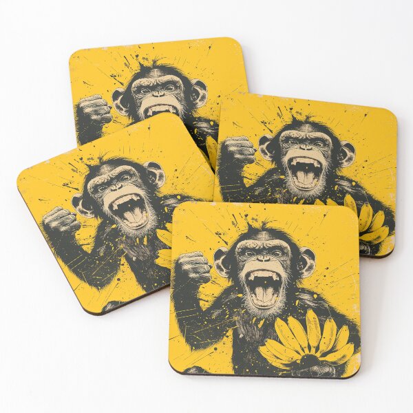 Item preview, Rage Monkey Holding Bananas designed and sold by SplendidThings.