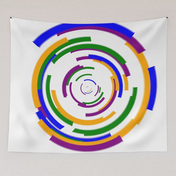 Item preview, radial arcs designed and sold by CodeArtAfrik.