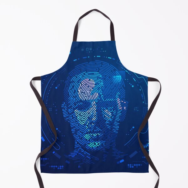 Item preview, digital forensic biometrics fingerprint face futuristic interface designed and sold by NiamLab.