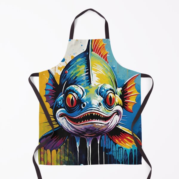 Item preview, fish, horoscope, amulet, art, drawing, abstraction designed and sold by DonnaBlankaArt.