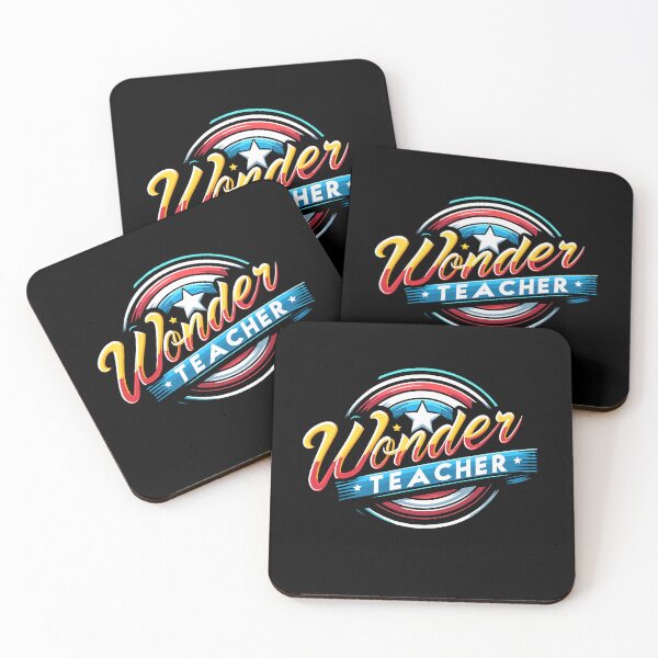 Item preview, Wonder Teacher Super Woman Power Back To School designed and sold by Dressed For  Duty.