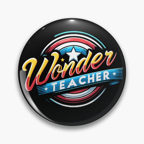 Item preview, Wonder Teacher Super Woman Power Back To School designed and sold by Dressed For  Duty.