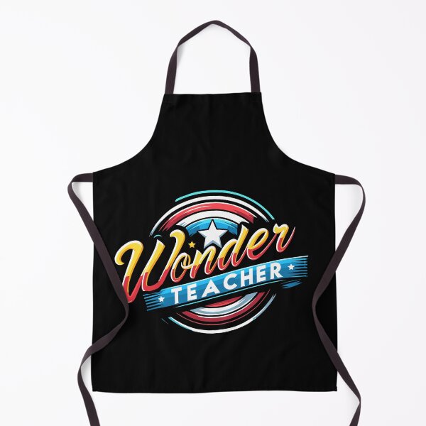 Item preview, Wonder Teacher Super Woman Power Back To School designed and sold by Dressed For Duty.