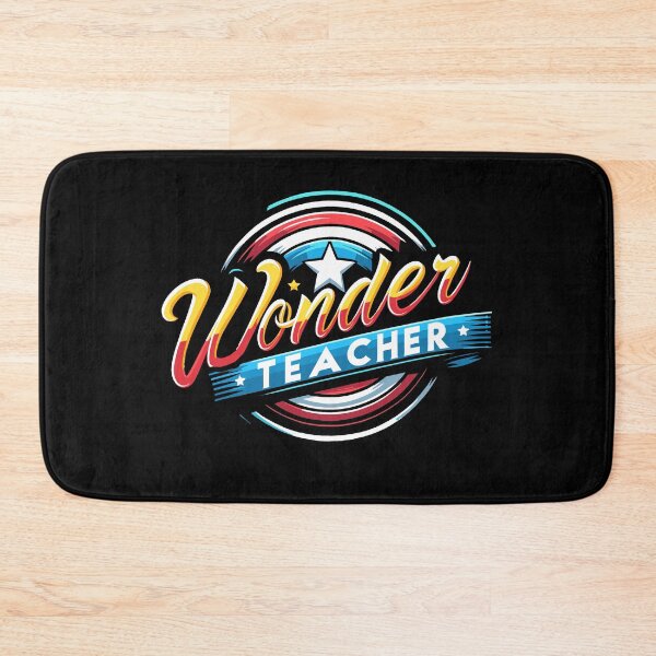 Item preview, Wonder Teacher Super Woman Power Back To School designed and sold by Dressed For  Duty.