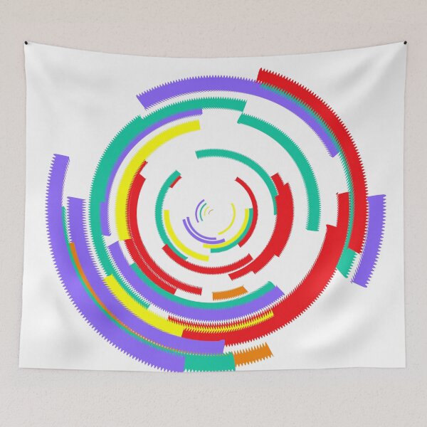 Item preview, radial arcs designed and sold by CodeArtAfrik.