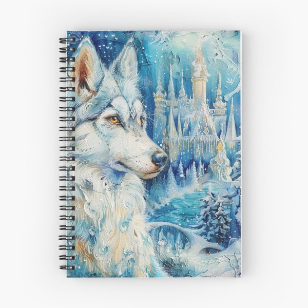 Item preview,  Wolfdog Winter Wonderland Painting designed and sold by Nocturne  Paws.
